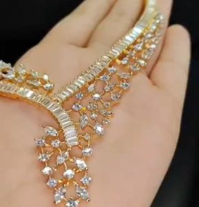 Exclusive Designer Diamond Gold Necklace
