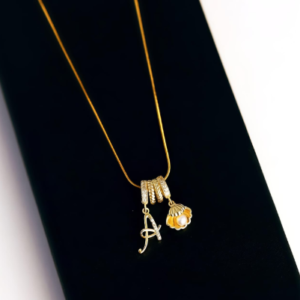 Timeless Gold Charm Pendant Necklace