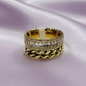 Designer Gold Statement Ring
