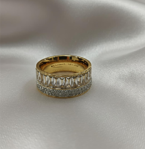 Timeless Gold Statement Ring