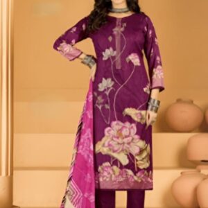 purple ethnic suit