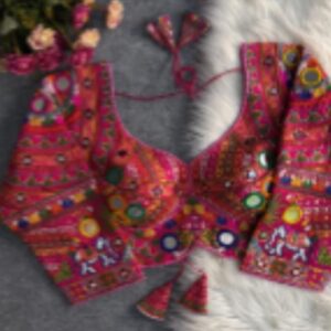 vibrant folk mirror elegance