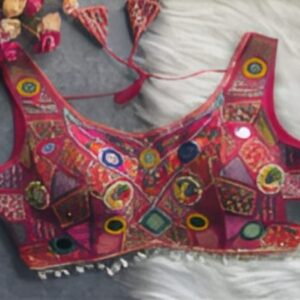 royal patchwork mirror charm